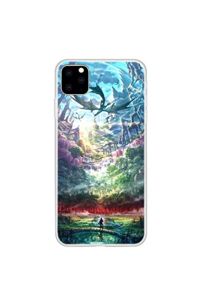 OEM Θήκη TPU Σιλικόνης για iPhone 11 6,1 ιντσών (2019) - Ονειρικό Τοπίο και Δ...