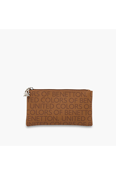 U.S. Polo Assn. US POLO ASSN. Logo Print Pouch with Zip Closure