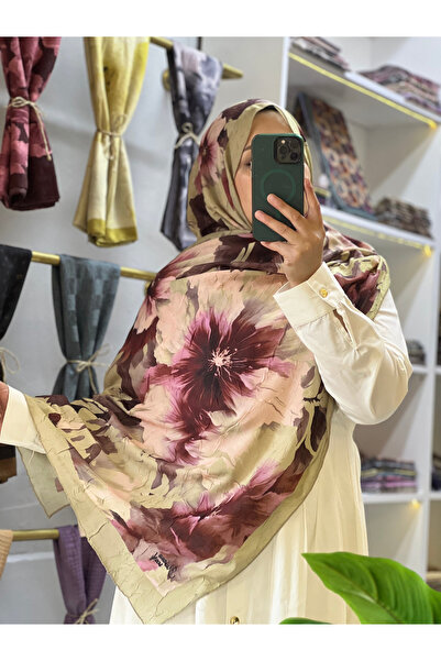 erabel scarfs Desenli Bambu Kraş Şal