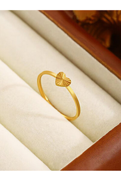Take Two By Styli Heart Detail Ring