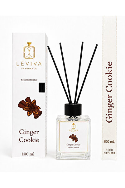 Zencefilli kurabiye ( ginger cookie ) 100 ml. Bambu Çubuklu oda kokusu