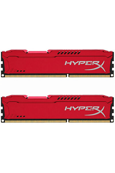 Kingston Hyperx Red 16 GB(2X8) 1600 MHz HX316C10FRK2/16 DDR3 Ram - DDR4/DD5 U...
