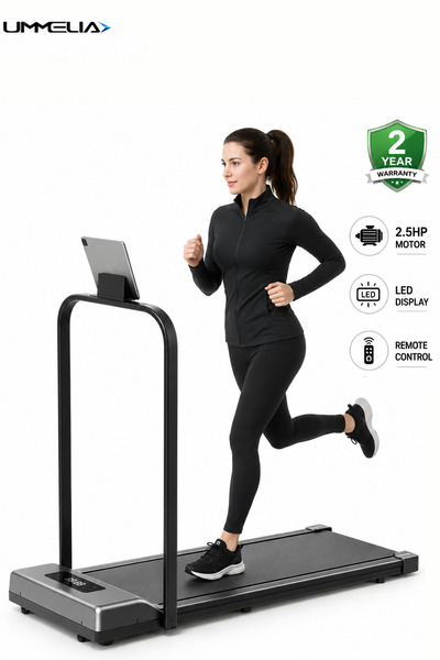 Ummelia 2 in 1 Walking Pad Under Desk Treadmill | 2.5HP Foldable Electric Wal...