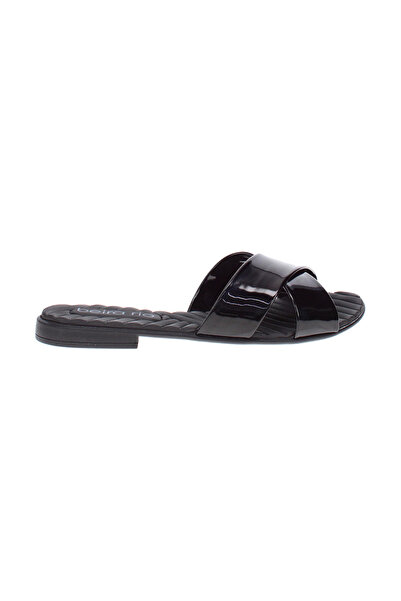 Beira Rio Double Strap Flat Sandals with Buckle