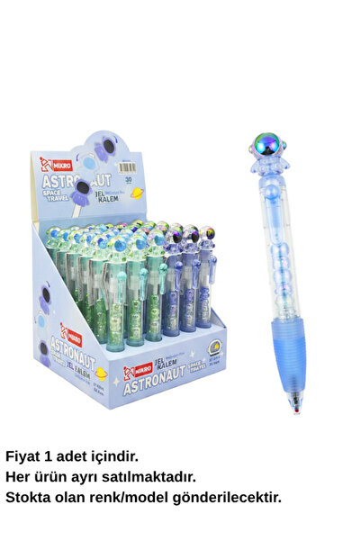 Mikro قلم جل على شكل رائد فضاء BP-6594