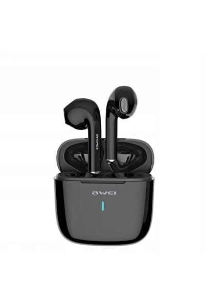 AWEI Căști TWS Bluetooth 5.0 T26 + stație de andocare negre