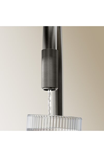 Omnires Întrerupător de bucătărie pentru conectare la filtru, grafit SW9057GR