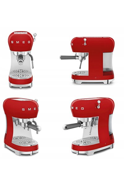 SMEG Aparat de cafea espresso ECF02RDEU