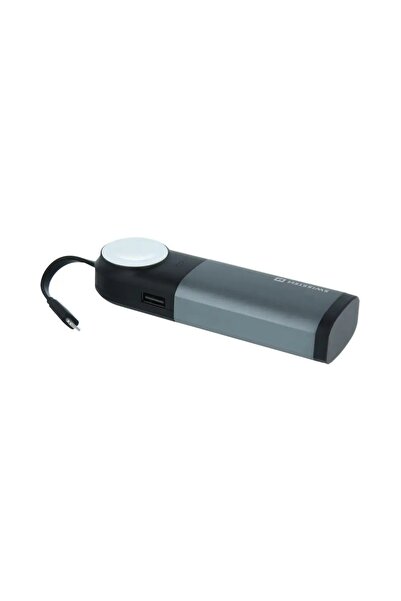 SWISSTEN POWERBANK 6700mAh cu încărcare wireless pentru smartwatch