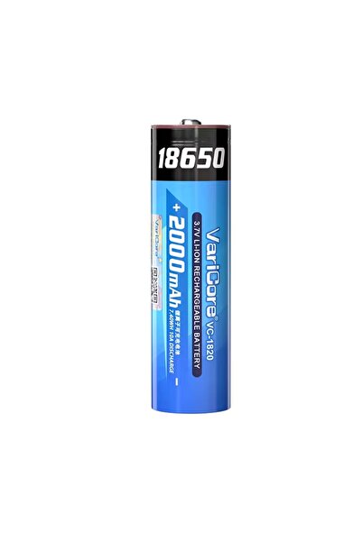 VariCore Baterie VC-1820 Plus 18650 Li-ion 3.7V 2000mAh 4 buc