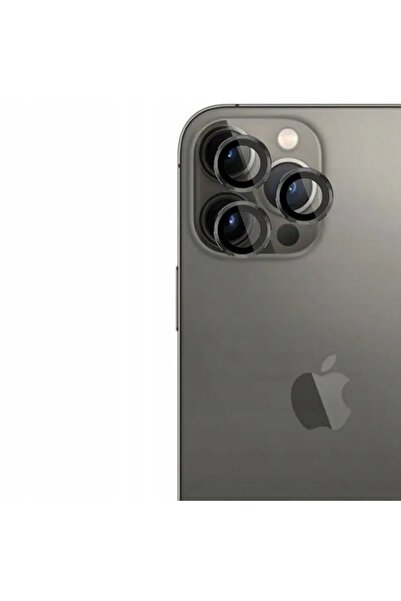 3MK Protecție Lentilă Pro iPhone 14 Pro / 14 Pro Max grafit Ochro