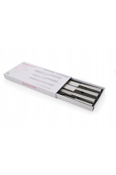 HENDI Set de 4 cuțite de bucătărie din oțel - 781029