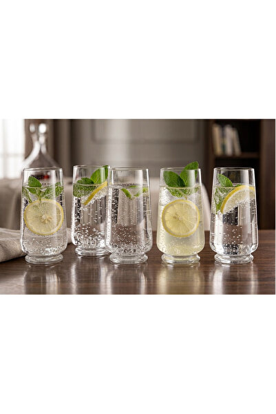 Paşabahçe Lunor Soft Drink Glass 420 Cc 6 Pieces