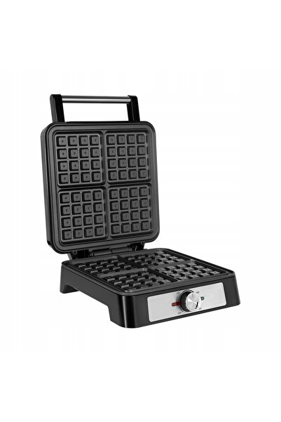 NO BRAND Aparat de făcut vafe 4 vafe 1600W oțel inoxidabil reglare putere Teesa