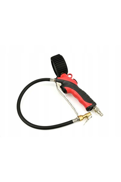 Tvardy Pistol pentru umflarea anvelopelor cu manometru LCD 0-18 bar
