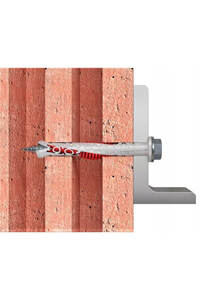 Fischer DUOXPAND 8X120 Distanțier de montaj cu inserție, 50 bucăți + șurub mu...