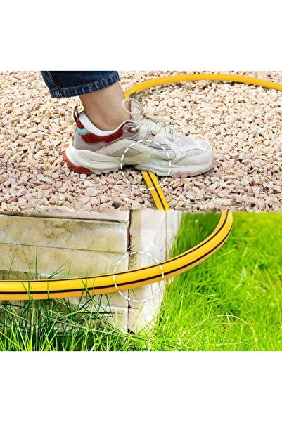 NO BRAND Furtun de grădină 3 straturi 3/4 30m armat spiralat pentru udarea gr...