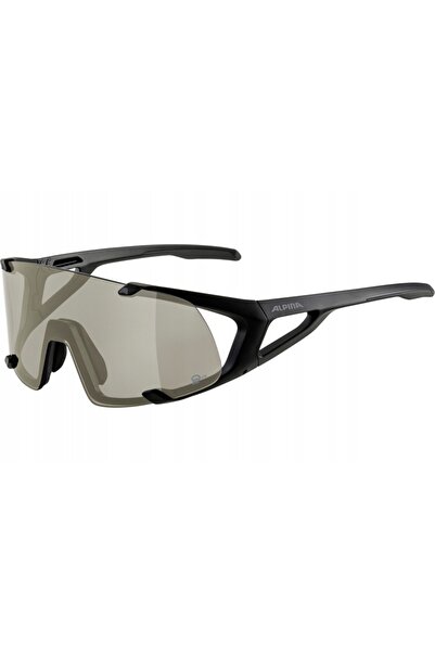 Alpina Ochelari de soare Hawkeye Q-Lite negru mat/argintiu oglindă OS
