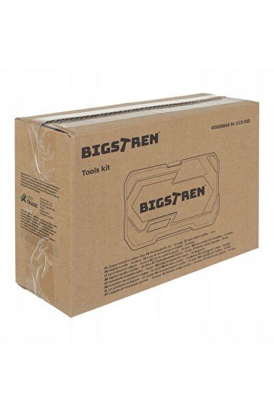 Bigstren Trusă de scule, cutie de scule 56 piese Chei tubulare de 1/4 " de ca...
