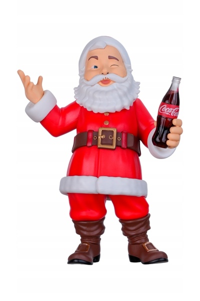 NO BRAND MINIX COCA-COLA - FIGURKA SANTA - MOȘ CRĂCIUN