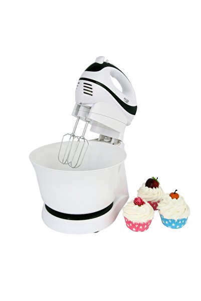 adler Mixer cu bol rotativ, robot de bucătărie, mixer de mână, pentru amestec...