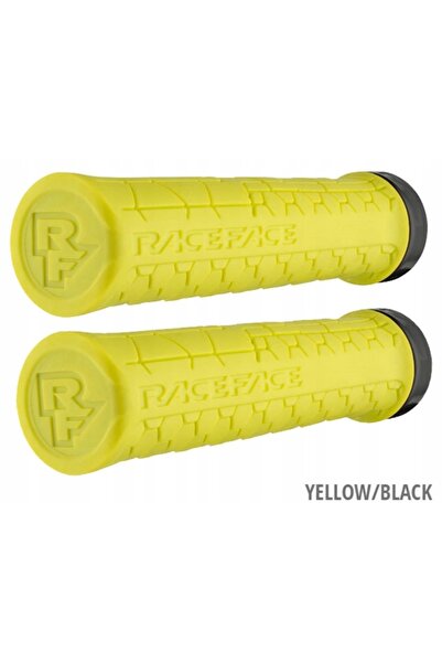 NO BRAND Mânere de ghidon RACE FACE Getta galben/negru 33 mm