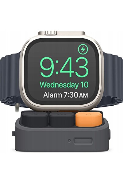 NO BRAND Suport ELAGO W9 pentru Apple Watch Ultra, Gri închis