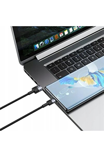 NO BRAND SET Cablu USAMS USB la USB-C 3A, 1,2 m, încărcare rapidă, oțel/mat, ...