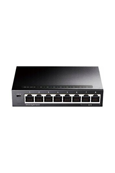cudy Switch GS108 Gigabit Ethernet 10/100/1000 Negru