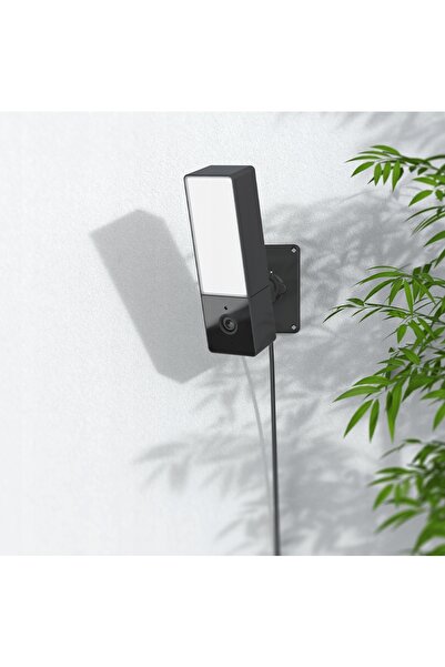 NO BRAND Cameră inteligentă Wifi cu sursă de lumină, 4MP, lampă LED de exteri...