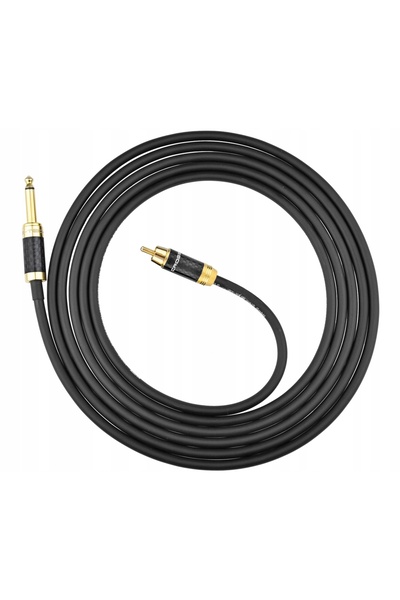 NO BRAND Cablu audio 6,3 mm Jack mono - RCA Klotz v.2 8m
