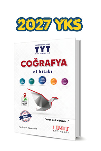 Limit Yayınları LİMİT TYT COĞRAFYA EL KİTABI TYT COĞRAFYA KONU ANLATIMI 2027 YKS