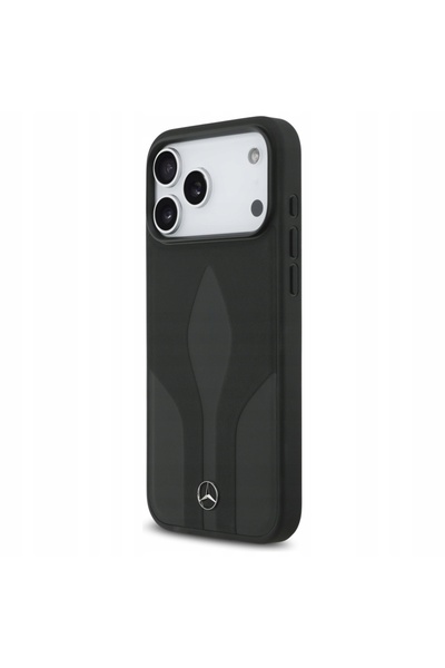NO BRAND Husă pentru iPhone 17 Pro Max, Piele Mercedes The Move pentru MagSaf...
