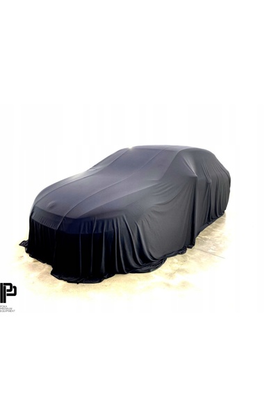 NO BRAND POKA PREMIUM Husă auto din material - Negru Hatchback / Sedan
