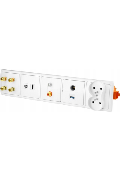 Kontakt-Simon Priză de perete încorporată cu încărcător USB