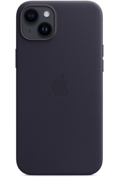 Apple Husă din piele MagSafe pentru iPhone 14 Plus, negru