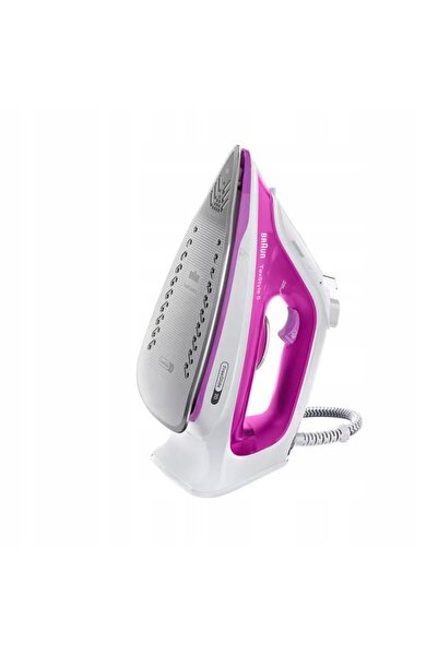 Braun Fier de călcat cu aburi puternic 2800W, funcție anti-picurare TexStyle ...
