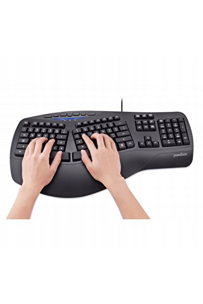 NO BRAND Tastatură cu fir perixx periboard 312 retroiluminată, ergonomică
