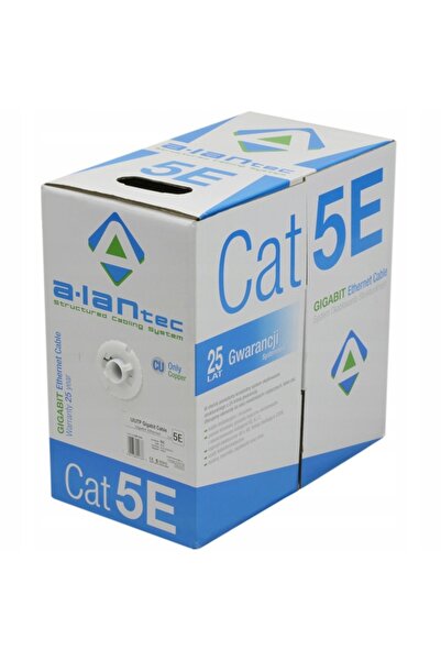 Alantec Cablu UTP CAT 5e KIU5PVC305 gri 305 m
