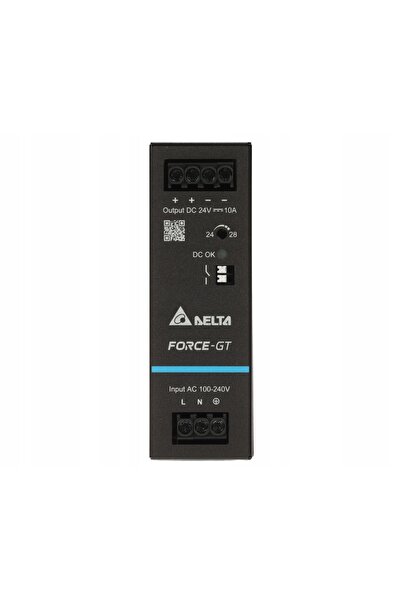 NO BRAND Sursă de alimentare cu impulsuri 24V 10A 240W pentru șină DIN FORCE-...