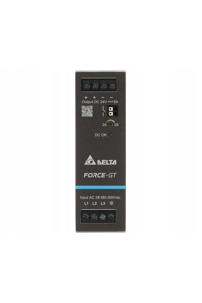 NO BRAND Sursă de alimentare cu impulsuri 24V 5A 120W 3F pe șină DIN FORCE-GT...