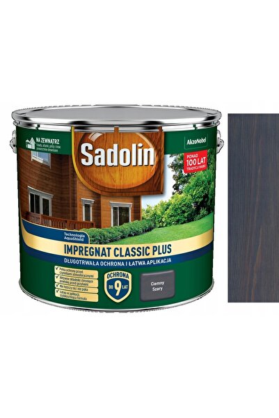 Sadolin CLASSIC PLUS IMPREGNAT PROTECȚIE PE BAZĂ DE APĂ PENTRU LEMN GRI ÎNCHI...