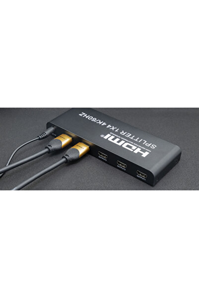NO BRAND Splitter Activ 4xHDMI 4Kx2K 6Gb/s 60Hz stabilitate ridicată Qolt