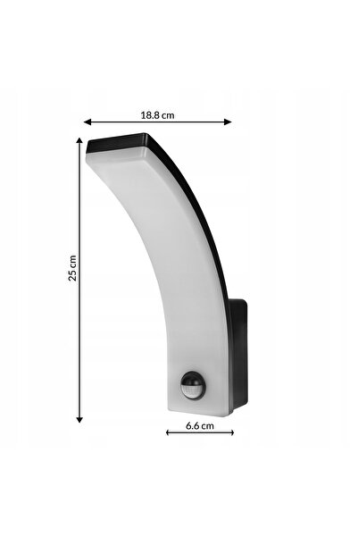 Maclean 2x Lampă de exterior pentru grădină 20W LED, montată pe perete, pentr...
