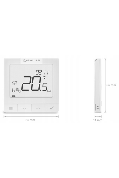 NO BRAND Controler de temperatură OpenTherm încastrat WQ610RF