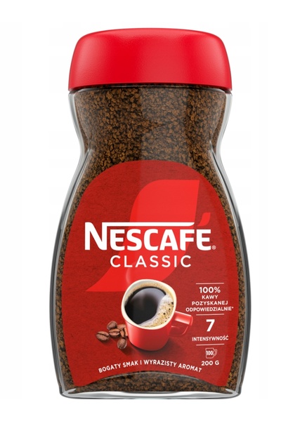 Nescafe Cafea instant clasică 3 x 200g