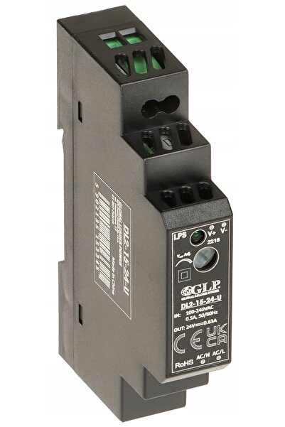 NO BRAND Sursă de alimentare 24V CC 0.63A 15.1W șină DIN TS35