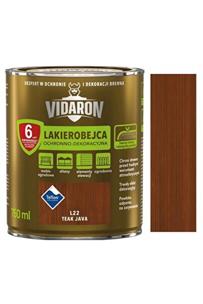 Vidaron LAKIEROBEJCA OCHRONNA 0.75L TEAK JAVA L22