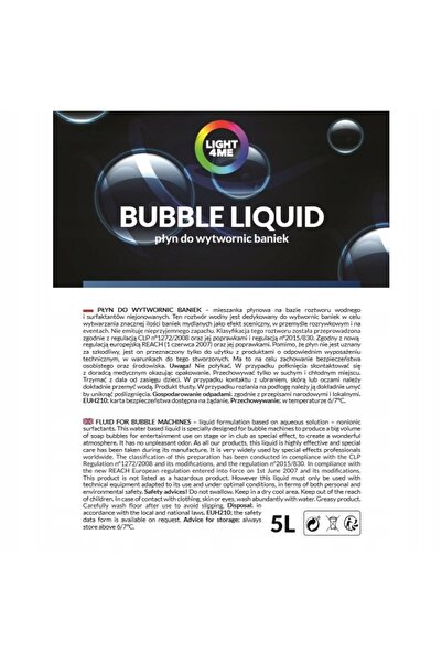 NO BRAND LICHID PENTRU BULE DE SĂPUN PROFESIONAL, BULE MARI PENTRU GENERATOR ...