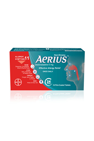 AERUS إيرياس 5 ملغ - 18 قرصًا